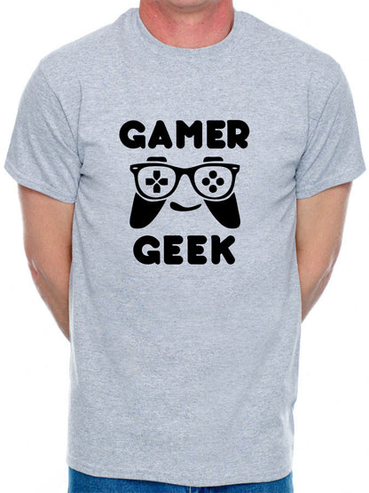 Gamer Geek Gift Mens T-Shirt Gaming T-Shirt Slogan Gamer Retro Playstation