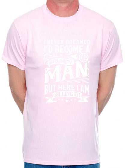 I've Become A Grumpy Old Man T-Shirt Funny Slogan Birthday Men Man's Tee