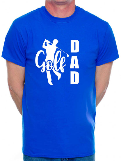 Golf Dad T-Shirt Funny Slogan Birthday Father's Day Golfer Men Man's Tee