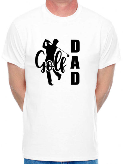 Golf Dad T-Shirt Funny Slogan Birthday Father's Day Golfer Men Man's Tee