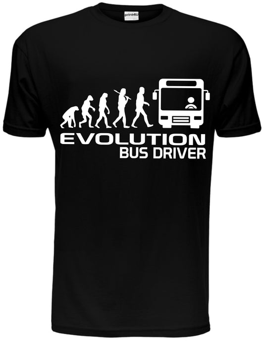 Evolution Of A Bus Driver T-Shirt