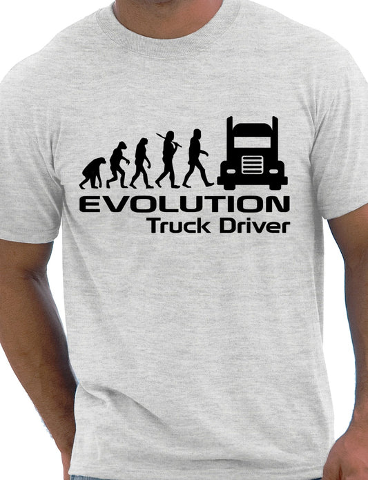 Evolution Of A Truck Driver T-Shirt