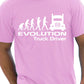 Evolution Of A Truck Driver T-Shirt