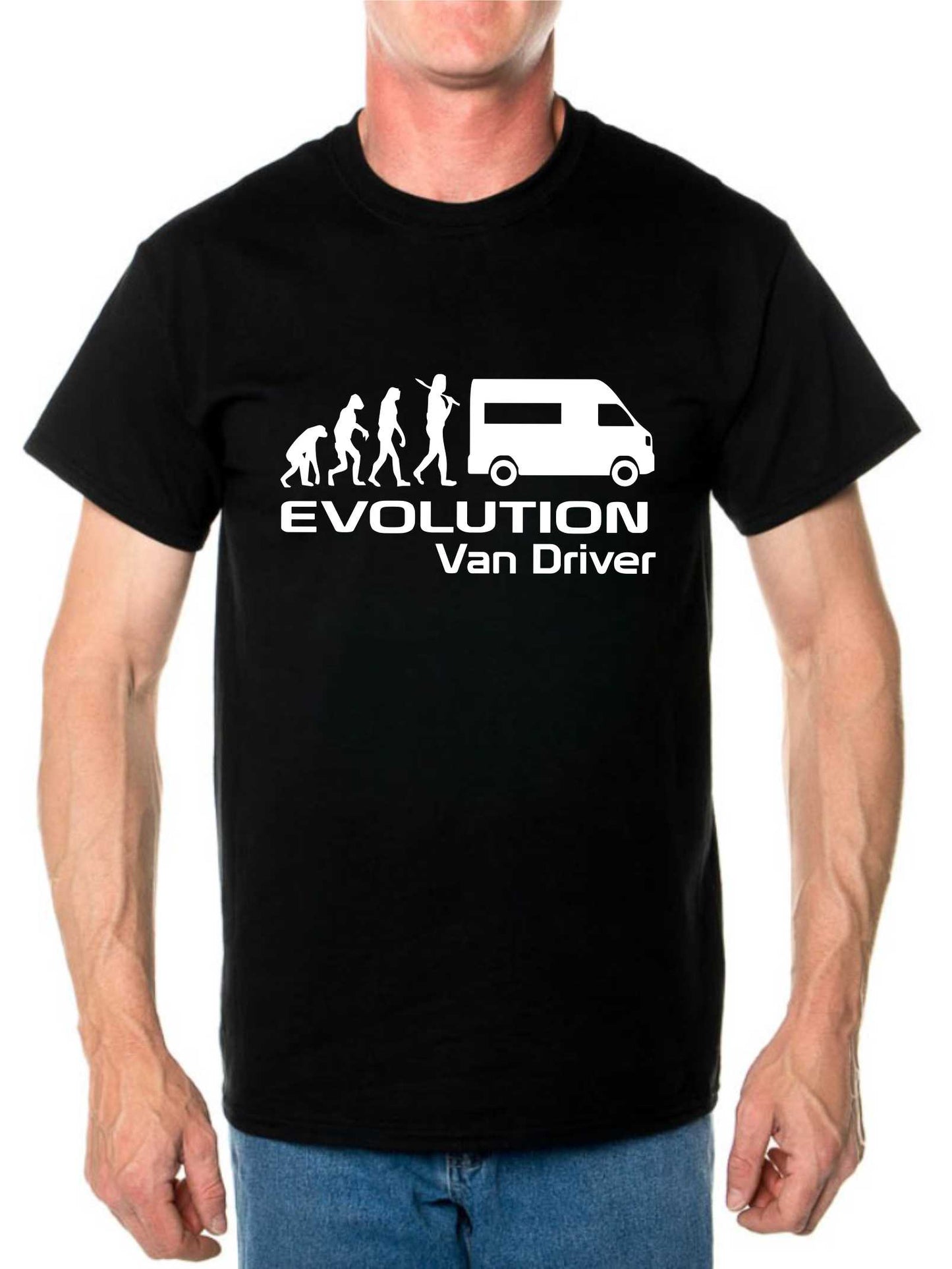 Evolution Of A Van Driver T-Shirt