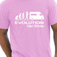 Evolution Of A Van Driver T-Shirt