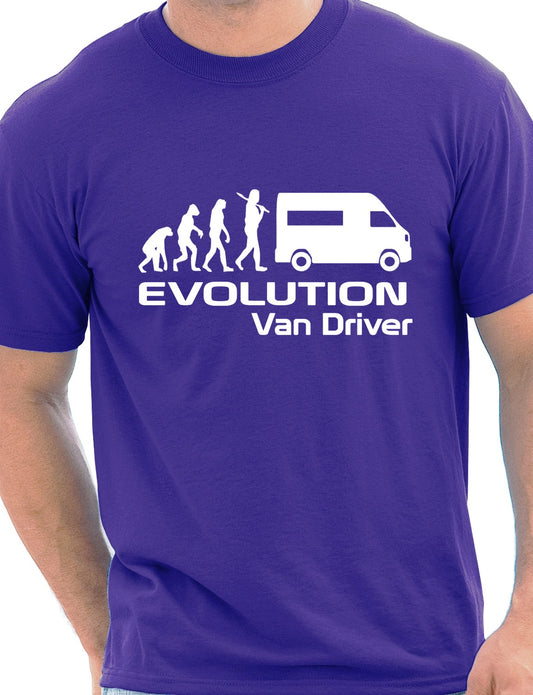 Evolution Of A Van Driver T-Shirt