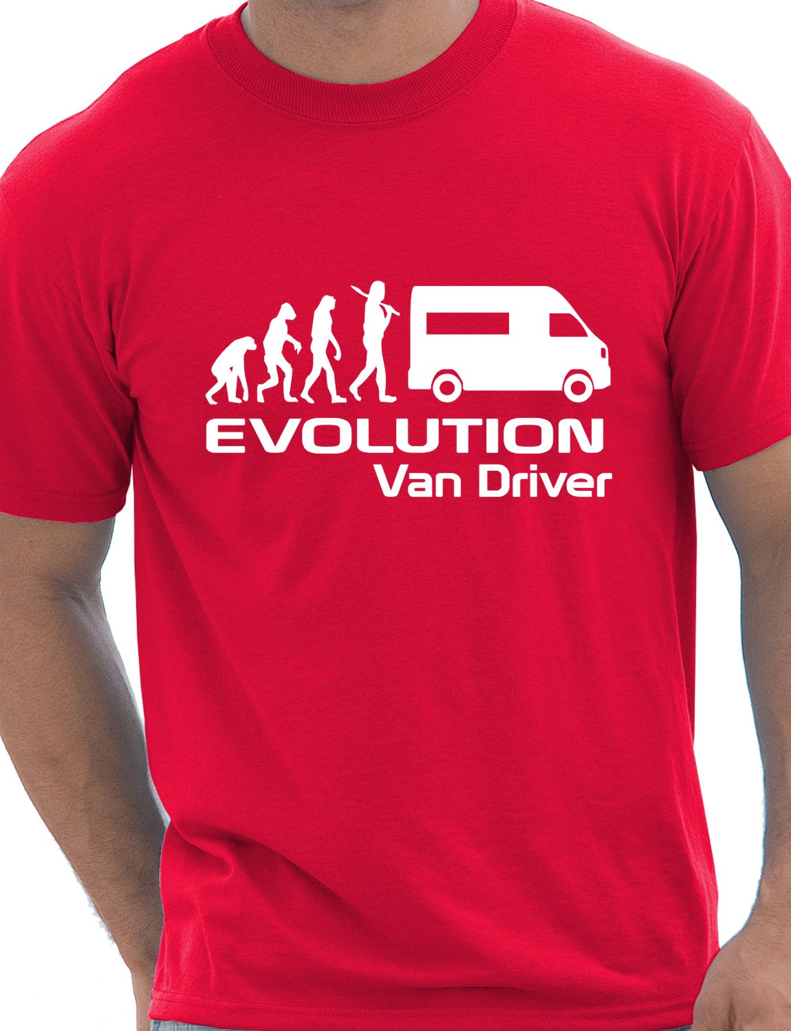 Evolution Of A Van Driver T-Shirt