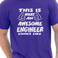 Awesome Engineer Looks Like T-Shirt