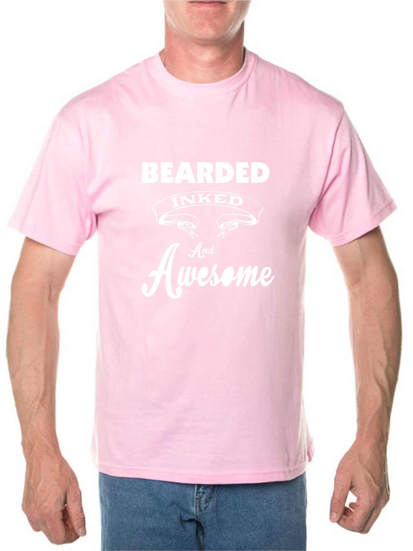 Bearded Inked & Awesome T-Shirt