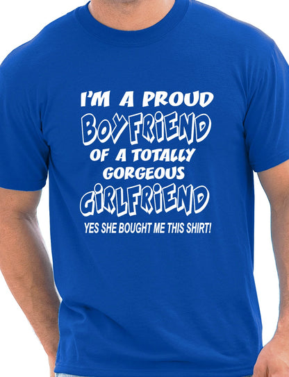 Proud Boyfriend Of Gorgeous Girlfriend T-Shirt