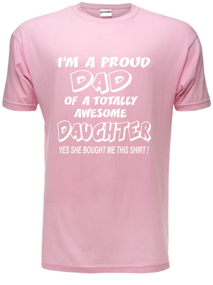 Proud Dad Of An Awesome Daughter T-Shirt