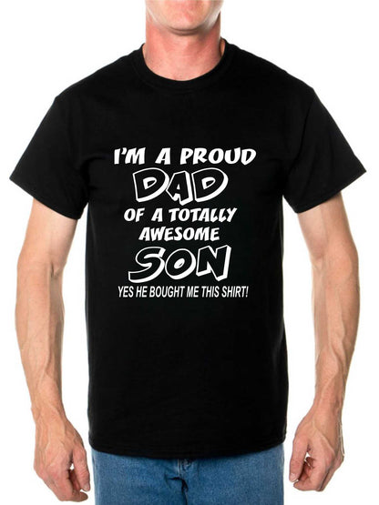 Proud Dad Of An Awesome Son T-Shirt