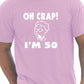 Oh Crap I'm 50 Birthday Mens Gift T-Shirt