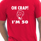 Oh Crap I'm 50 Birthday Mens Gift T-Shirt