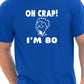 Oh Crap I'm 80 Birthday Mens Gift T-Shirt