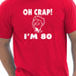 Oh Crap I'm 80 Birthday Mens Gift T-Shirt