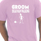 Groom Dead Man Walking Mens Stag Do T-Shirt Size S-XXL
