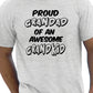 Proud Grandad of A Grandkid Mens T-shirt Size S-XXL