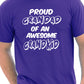 Proud Grandad of A Grandkid Mens T-shirt Size S-XXL