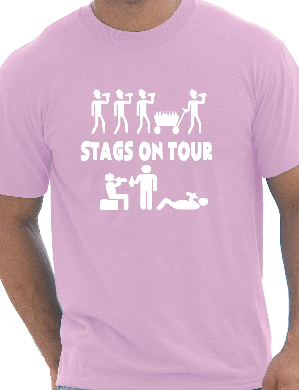 Stags On Tour Stag Do T-Shirt