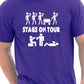 Stags On Tour Stag Do T-Shirt