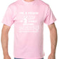 I'm A Proud Dad Of 2 Daughters Mens T-Shirt Size S-XXL