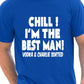 I'm The Best Man Vodka & Charlie Sorted Stag Do T-Shirt