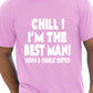 I'm The Best Man Vodka & Charlie Sorted Stag Do T-Shirt