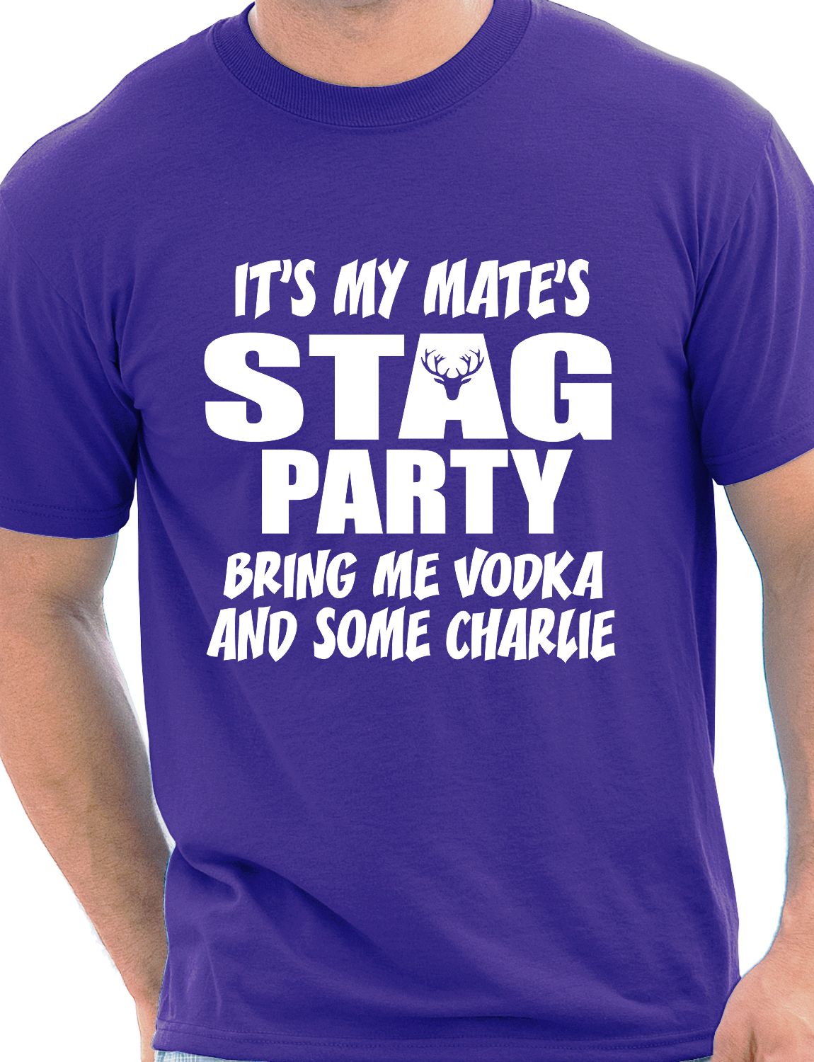 It's My Mates Stag Do Bring Me Vodka & Charlie T-Shirt