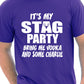 It's My Stag Do Bring Me Vodka & Charlie Stag Do T-Shirt