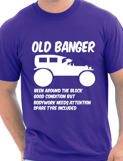Old Banger Birthday Present T-Shirt