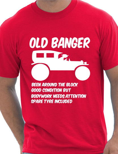 Old Banger Birthday Present T-Shirt