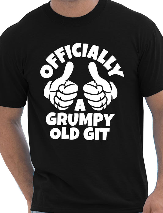 Grumpy Old Git Birthday Retirement T-Shirt