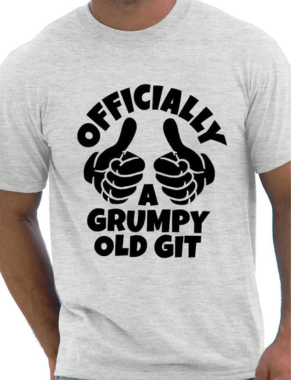Grumpy Old Git Birthday Retirement T-Shirt