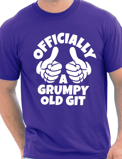 Grumpy Old Git Birthday Retirement T-Shirt