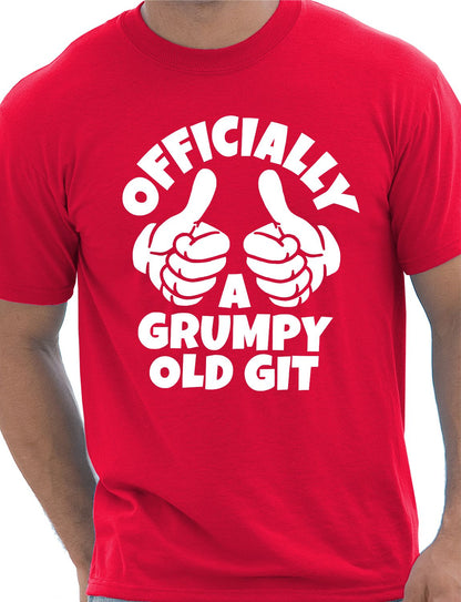 Grumpy Old Git Birthday Retirement T-Shirt