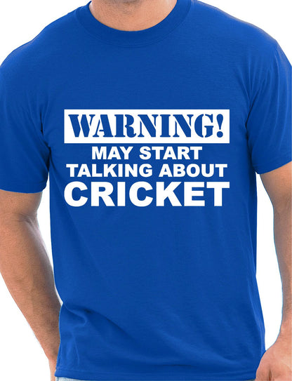 May Start Talking About Cricket Sports Fan T-Shirt
