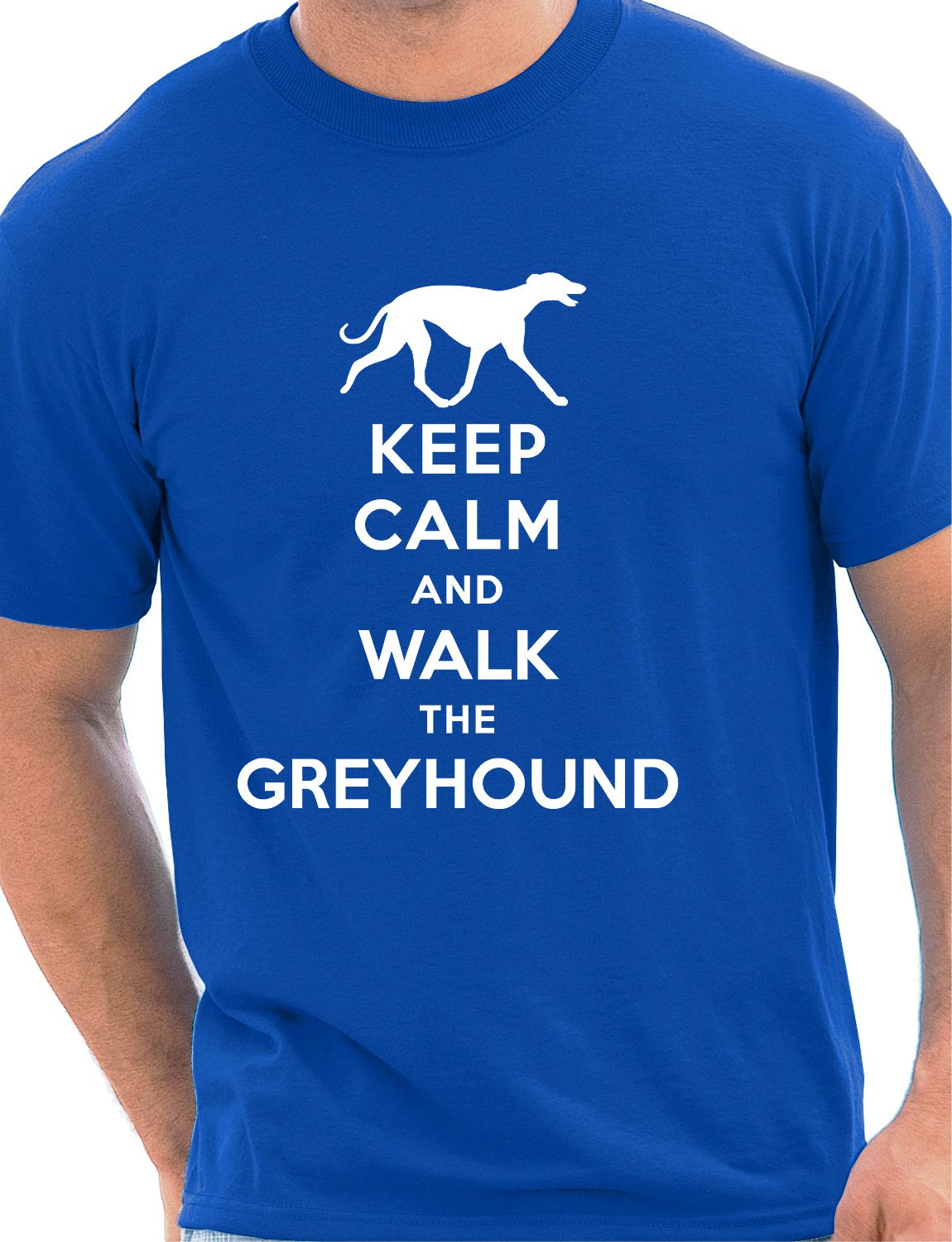 Keep Calm Walk Greyhound Dog Lovers T-Shirt
