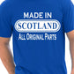 Made In Scotland Proud To Be Scottish T-Shirt