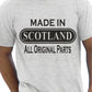 Made In Scotland Proud To Be Scottish T-Shirt