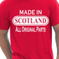 Made In Scotland Proud To Be Scottish T-Shirt