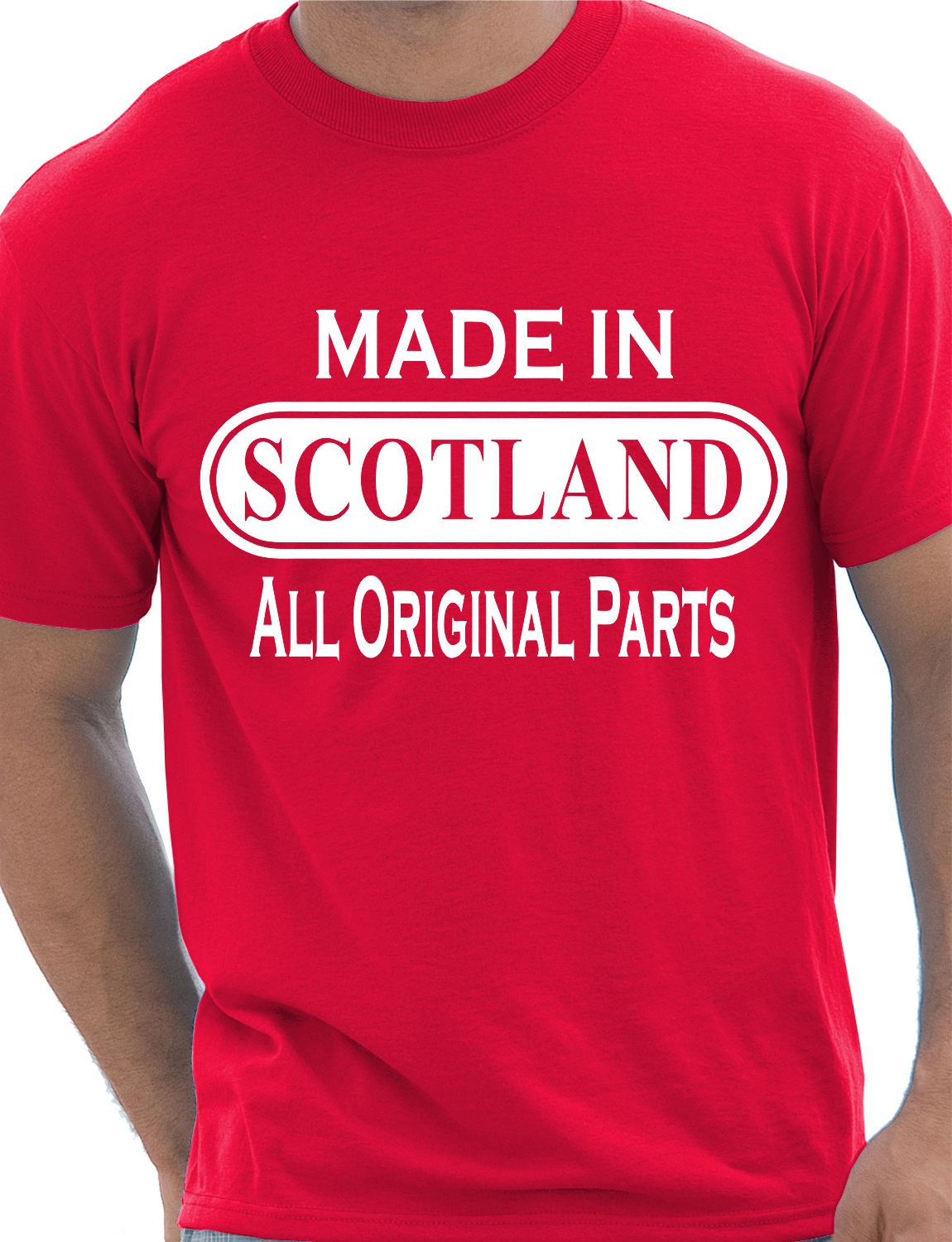 Made In Scotland Proud To Be Scottish T-Shirt