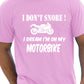I Don't Snore Bikers Superbike Biker Mototrbike Mens T-Shirt Size S-XXL