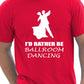 I'd Rather Be Ballroom Dancing Funny Gift Mens T-Shirt Size S-XXL