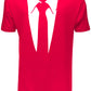 Tie With Collar Tuxedo T-Shirt
