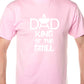 Dad King Of The Grill Barbeque Mens T-Shirt Size S-XXL