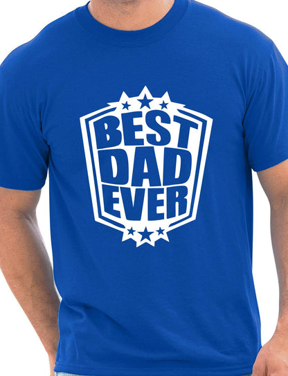 Best Dad Ever Fathers Day Mens T-Shirt Size S-XXL