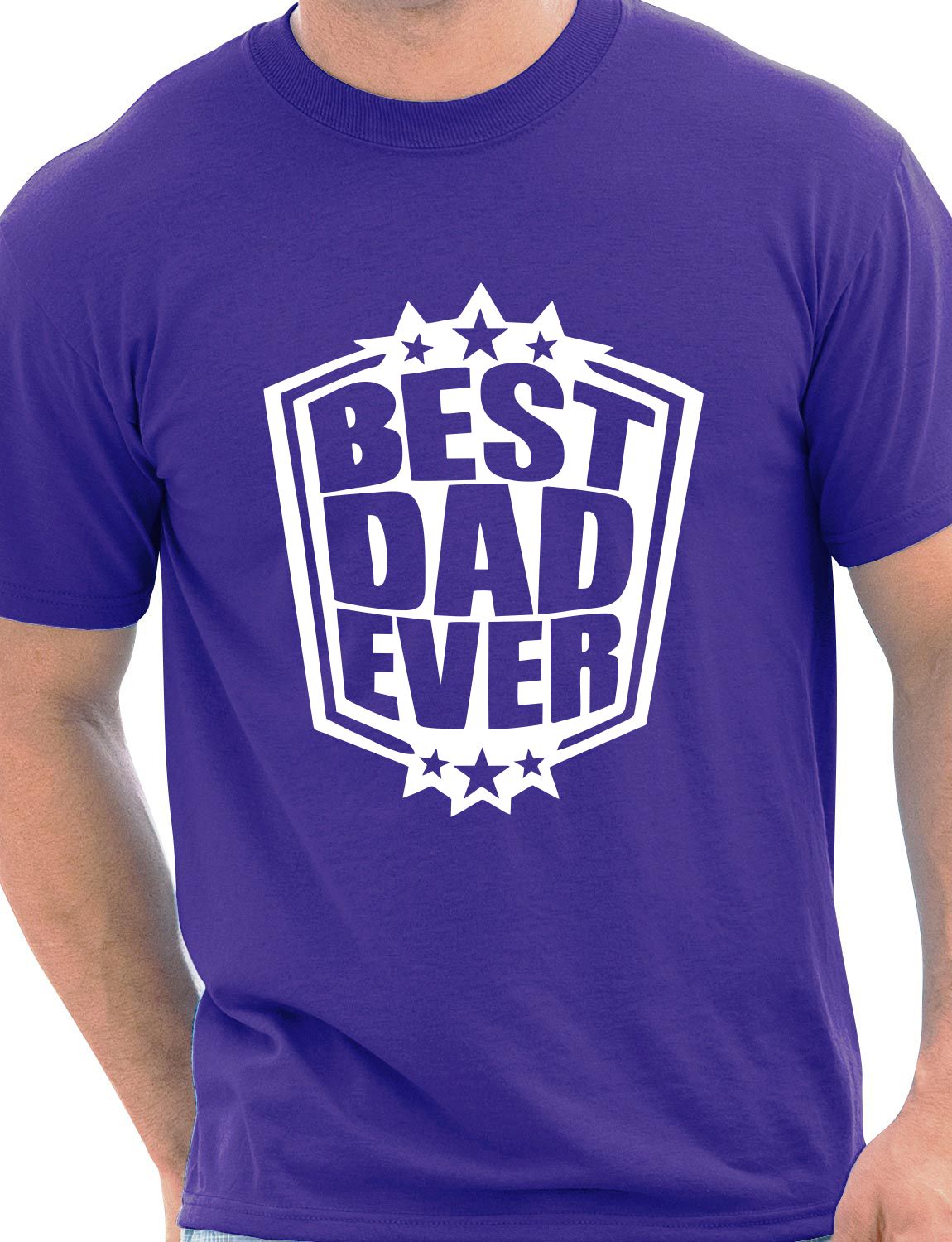 Best Dad Ever Fathers Day Mens T-Shirt Size S-XXL