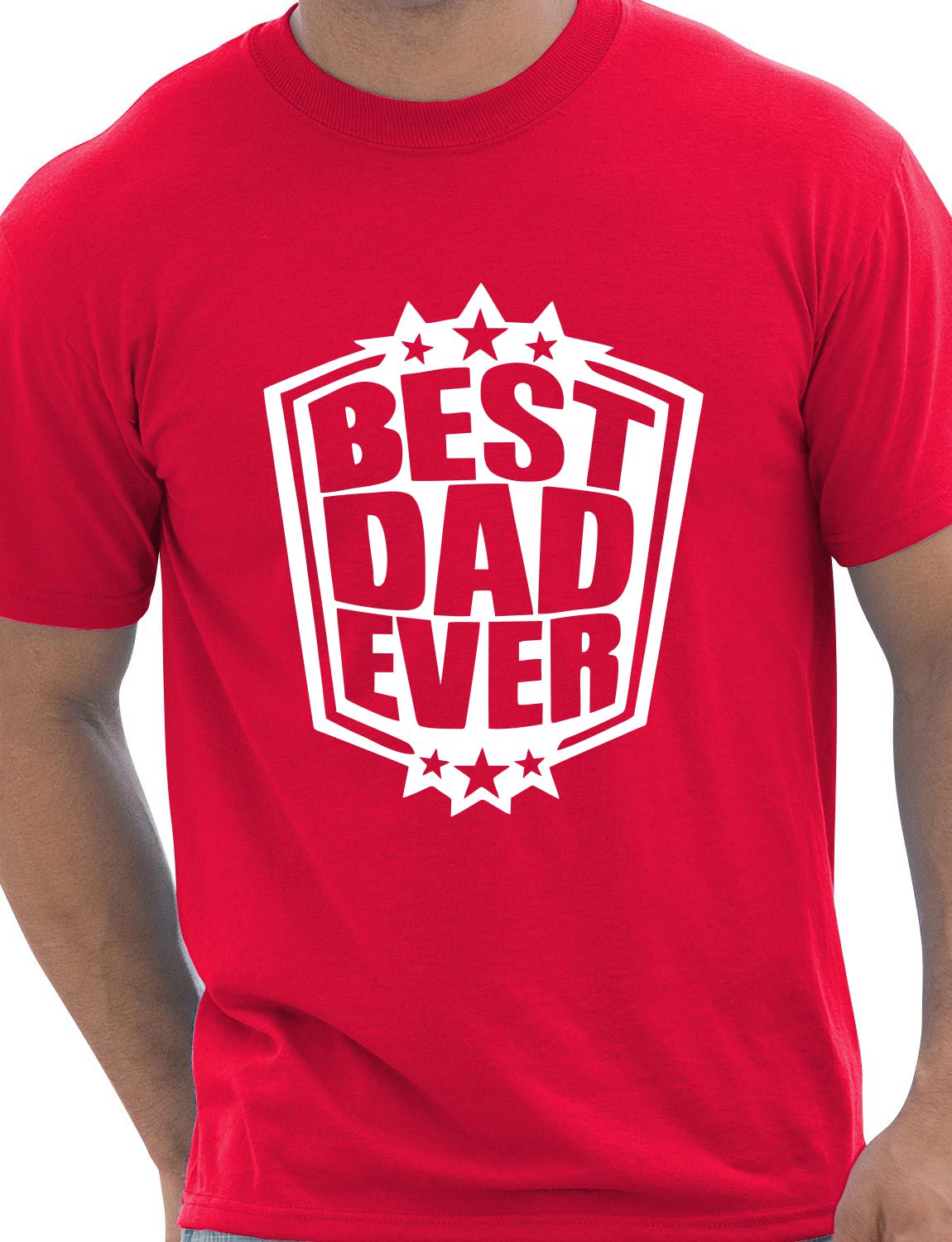 Best Dad Ever Fathers Day Mens T-Shirt Size S-XXL