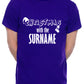 Personalised Mens T-Shirt Christmas With Any Name